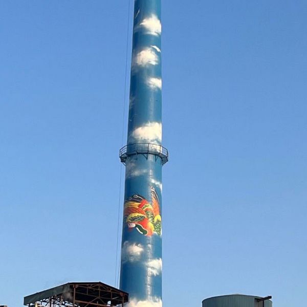 烟囱美化